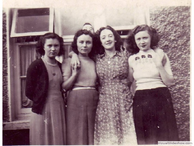 Annie, Ellen, Paddy Doyle, Angela, Eva
October 1948