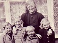 Pat, Beth, Nanny Doolin, Hilary, Muriel
May 1950