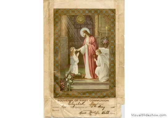 Mum's First Communion Souvenir
