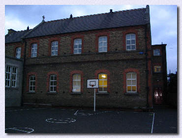 The school building